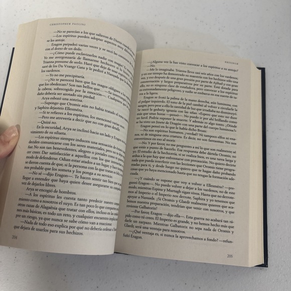 Brisingr Spanish Edition Primera Edition (1st Edition) - hardcover Paolini, C...